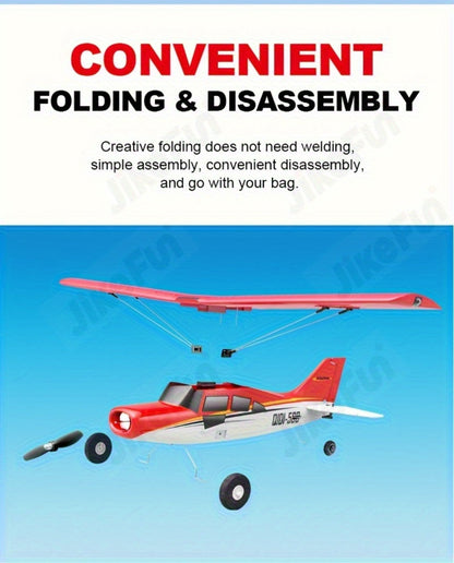 RC Airplane QIDI560 M7 Brushless Fixed Wing – 6-Channel 6-Axis Gyro Remote Control Plane with 3D Stunts, EPP Foam Aircraft, 120M Range, 2 Batteries Included, Gift for Beginners & Hobbyists
