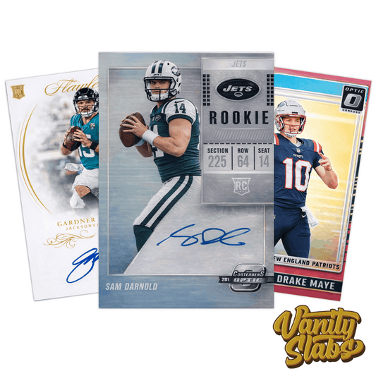 Panini Football Triple Threat Mystery Hit Pack | 3 Sleeved Cards | Guaranteed Collector Hits | Stars, Rookies & Inserts Inside