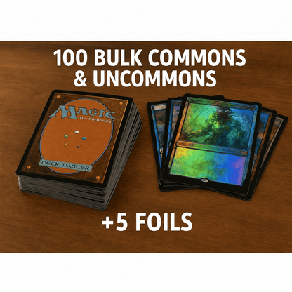 Magic The Gathering Cards Bundle Variety Bulk Lot 100+ Authentic/Real Cards