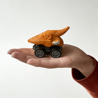 Car Toy Set, Dinosaur Truck Children's Toy Tyrannosaurus Rex Model, Dinosaur Car Combination, Boy Toy Car Gift, Birthday Small Random Dinosaur