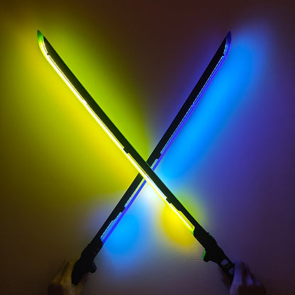 1 Cool Cyberpunk LED Hot Samurai Sword, A Must-have Magical LED Model, Halloween And Christmas Party Costumes And Props, To Satisfy Your Sci-fi Fantasies