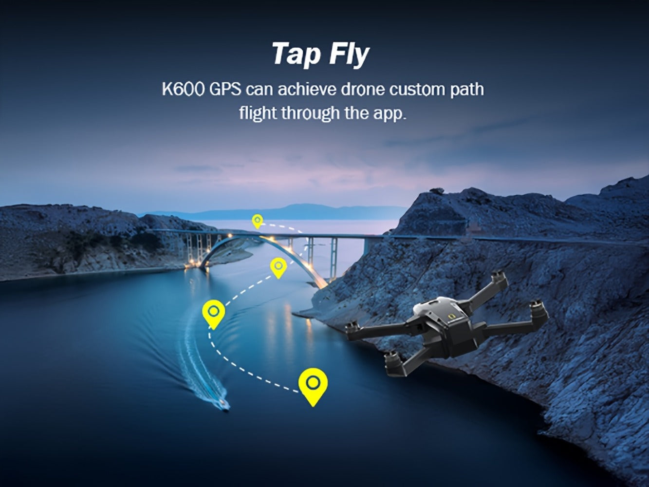 GPS Follow Me Drone Under 250g with 4.5 Inch LCD Screen – Camera Drone for Adults Beginners, Auto Return, Gesture Flight, Brushless Motor, Altitude Hold, 3 Speeds, Supports 32G SD Card