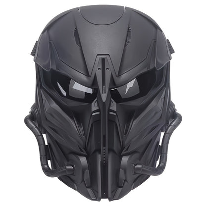 Cyberpunk Cool Sci-Fi Futuristic Mask, Face Mask - Maximum Cosplay Photo Props, Bar Club Rave Party Supplies, Gift & Collection, Men's Breathable Mask, Halloween Music Festival Accessories