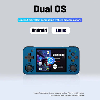 Retro Handheld Game Console Anbernic RG353M - Aluminum Alloy Dual OS Android Linux IPS HDMI Gaming Handheld 3500mAh