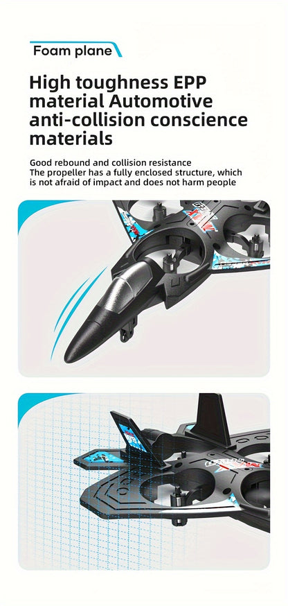 1pc Rechargeable Drone - Airplanes & Jets with Height Hold, Remote Control, Ideal for Beginner, Indoor And Outdoor Toy Gift