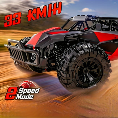High-Speed RC Off-Road Car 40km/h – All-Terrain Remote Control Climbing Truck with Long-Lasting Battery, Sturdy 4WD Structure, Birthday Christmas Gift for Boys Kids & Adults (Style A & B)
