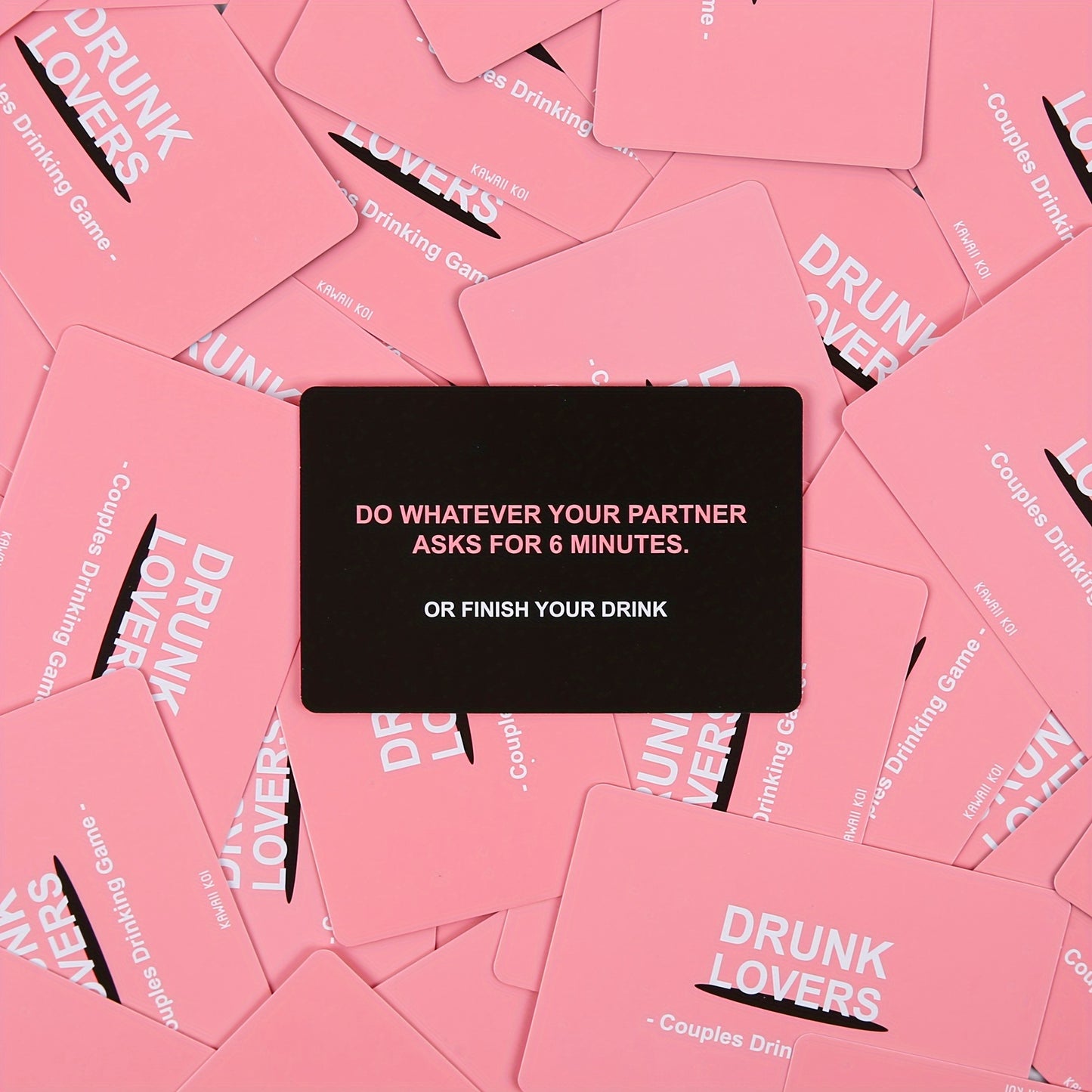 DRUNK LOVERS - Couple Game For Date Night, 54 Game Cards, Couple Party Cards Entertaining Game For Promoting Relationship, Board Game Perfect Anniversary, Valentine'S Day & Wedding Gift For Couples