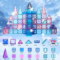 116PCS Magnetic Tiles