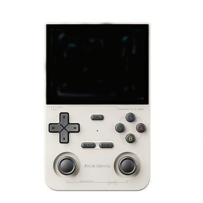 Open Source Portable Handheld Game Console, Ultra Long Battery Life, Pre Installed Emulator, Support for Self Download, 3.5-inch IPS High-definition Screen, Equipped with 64GB TF Card, OTG Socket, Supports Multiple Languages