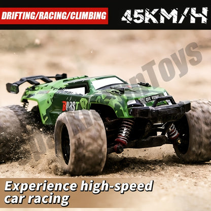 Off-road Toy Car, 2.4 GHz Remote Control Toy Car, All-terrain, Durable Alloy Body And Safety Design, Toy Car for Children Over 3 Years Old, Fun Off-road Car Model - Boys' Gift, Best Birthday Gift, Easter Gift