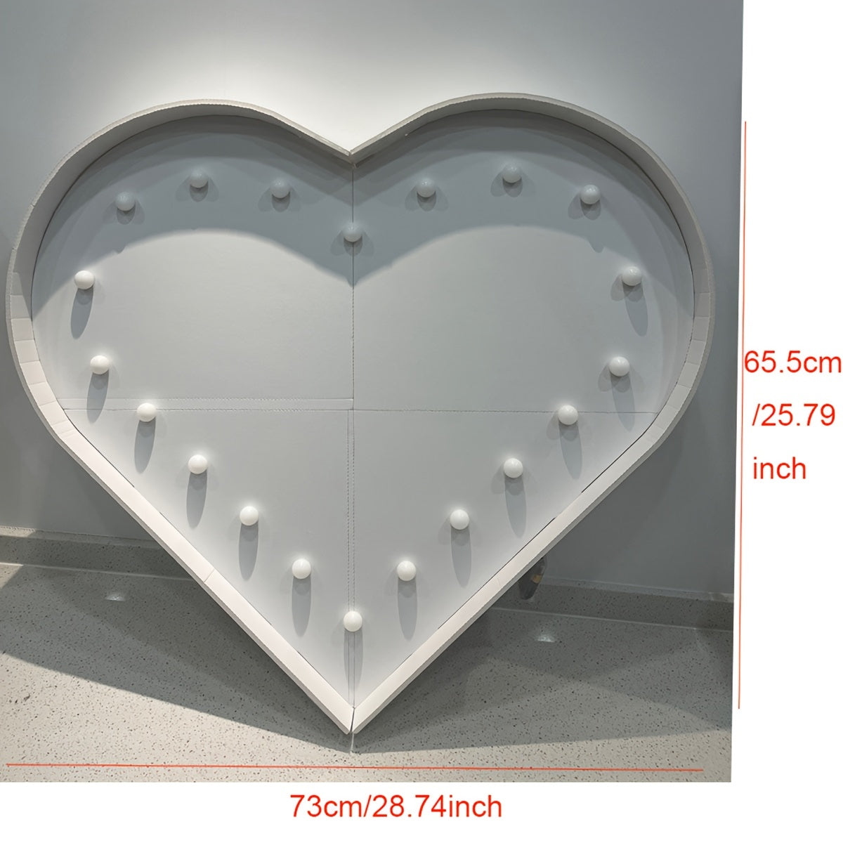 Warm White 73cm / 28.7 INCH - Illuminated Number 1 Balloon Frame - Paper PS Foam Board, Perfect for Birthday & Anniversary Parties,Graduation Decorations, Back to School of 2026