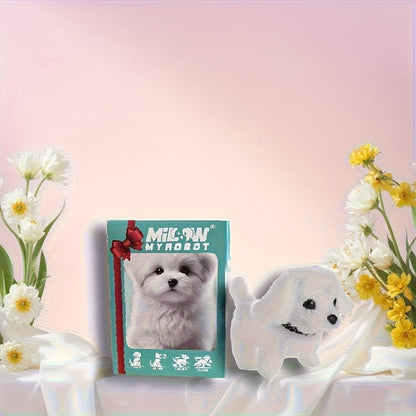 2026 Upgrade Plush Electric Simulation Puppy - Walk & Bark Interactive Electronic Pet, Soft Plush Gift Box, Parent-Child Companion Holiday Gift