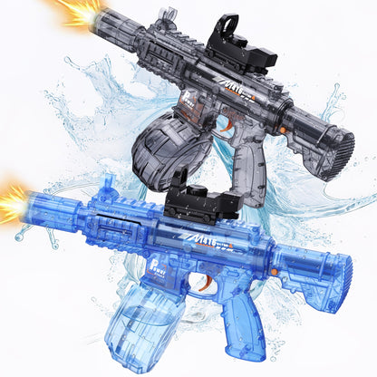 Electric Water Gun For Kids Ages 3-6, Auto Squirt Guns Toys, Large Tank With Sound & Light, Summer Outdoor Pool Beach Party Toys. Birthday Gifts For Boys Girls.
