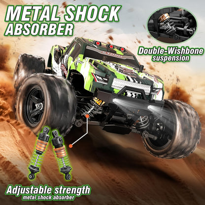 RC Off-Road Toy Car for Kids 2.4GHz Remote Control All-Terrain Truck – Durable Alloy Body, Safe Design, Boys Gift Ages 3+ Birthday Easter