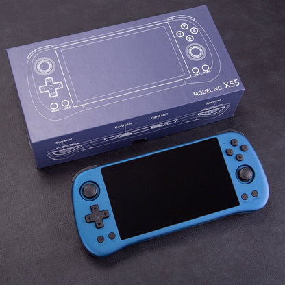 Handheld Game Console Powkiddy X55 – 5.5" IPS RK3566 Wi-Fi Bluetooth HDMI Linux