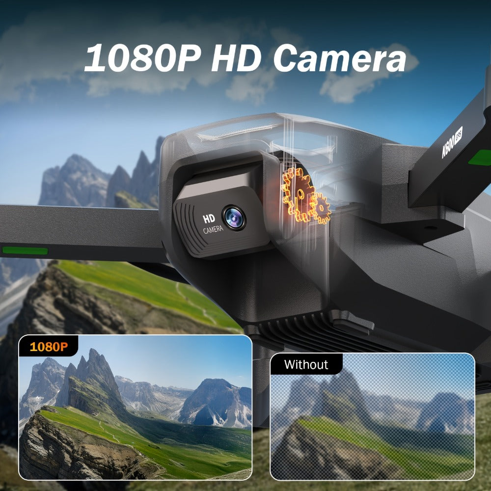 GPS Follow Me Drone Under 250g with 4.5 Inch LCD Screen – Camera Drone for Adults Beginners, Auto Return, Gesture Flight, Brushless Motor, Altitude Hold, 3 Speeds, Supports 32G SD Card