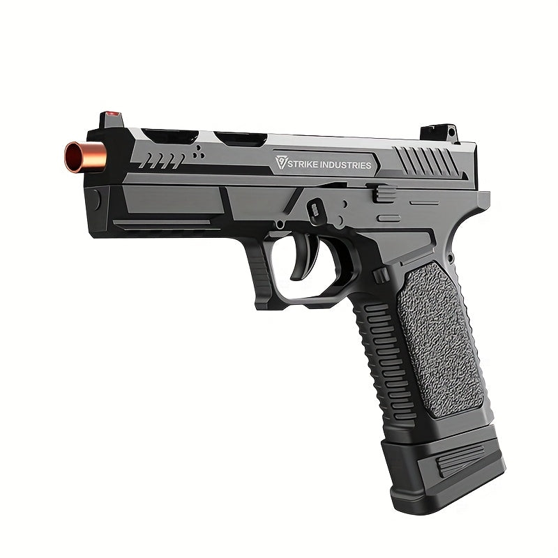 G17 Fully Automatic Rapid Continuous Soft Bullet Gun, with A Variety of Additions, Boys' Outdoor Play Favorites, Shooting Range Equipment | Realistic Pistol Model | Textured Grip Design