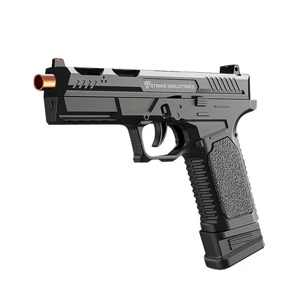 G17 Fully Automatic Rapid Continuous Soft Bullet Gun, with A Variety of Additions, Boys' Outdoor Play Favorites, Shooting Range Equipment | Realistic Pistol Model | Textured Grip Design