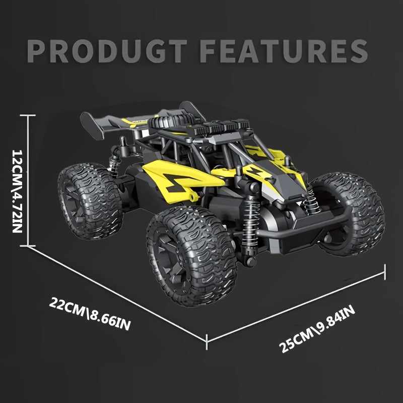 [Halloween Birthday Gifts] High-Speed Remote Control Off-Road Vehicle, 2.4G Enhanced Off-Road Performance, Top Speed of 40 Kilometers Per Hour, Super Powerful, Alloy Body Material, Suitable for 6+ Boys' Halloween And Birthday Gifts