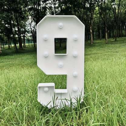 Warm White 73cm / 28.7 INCH - Illuminated Number 1 Balloon Frame - Paper PS Foam Board, Perfect for Birthday & Anniversary Parties,Graduation Decorations, Back to School of 2026