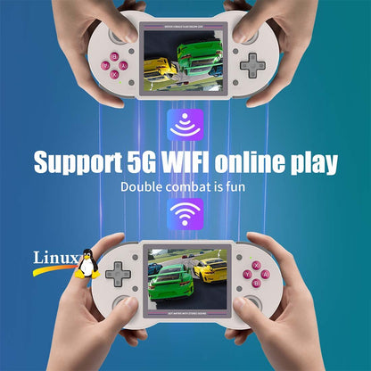 Retro Handheld Game Console Anbernic RG353PS - Linux RK3566 4:3 IPS HDMI Portable Gaming Handheld 3500mAh