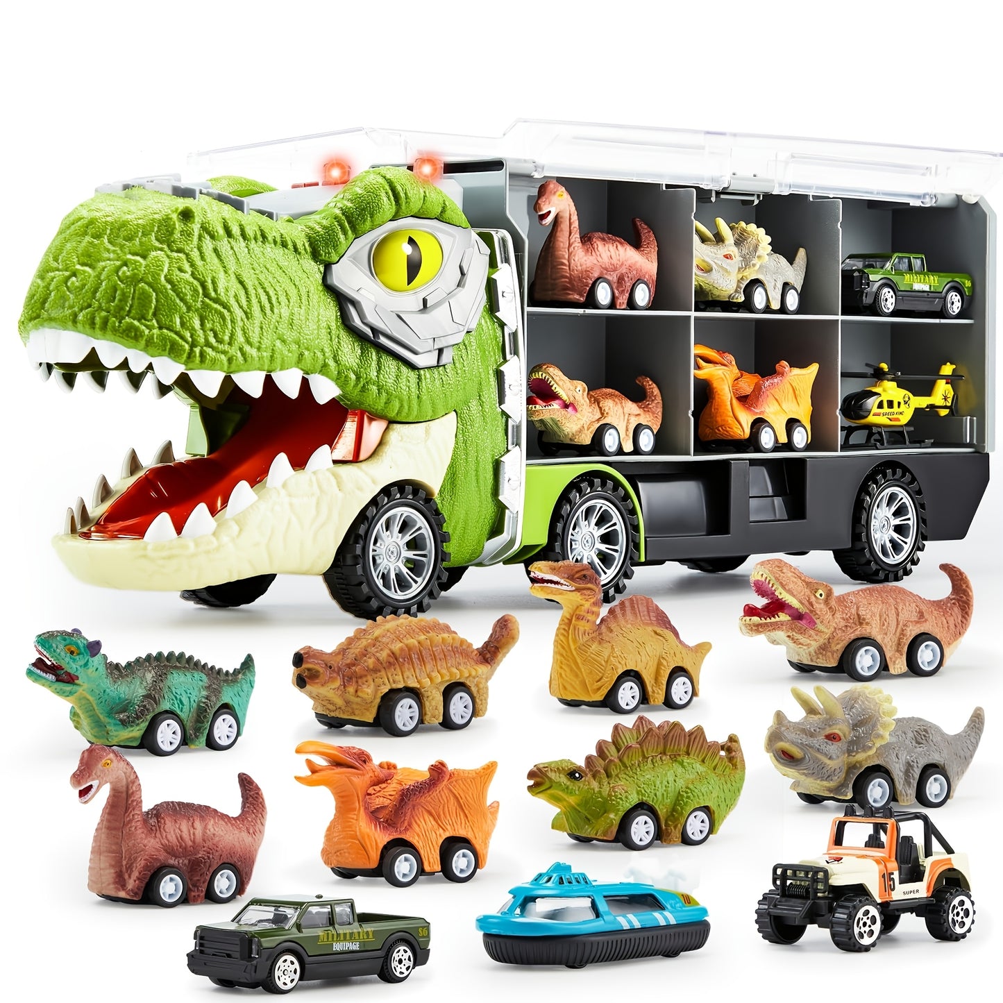 7-In-1 Diecast Construction Toys For Children Aged 3-9, Trucks For Boys, Excavator Toy, Kids' Play Cars & Race Cars, And And An Excellent Gift For Birthdays, Easter For Both Boys And Girls