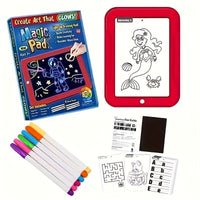 Red Drawing Board (six Pens + 30 Cards)