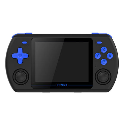 Handheld Game Console Powkiddy RK2023 – 3.5" IPS RK3566 8hr Dual TF HDMI Linux