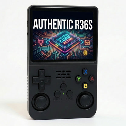 Authentic R36S ArkOs 128GB Game Console Retro Handheld 3.5 Inch IPS Screen Portable Gaming Device
