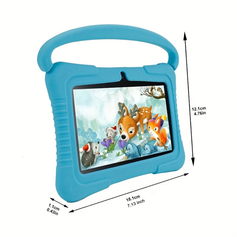 Veidoo Kids Tablet, 7 Inch Android Tablet PC, 2GB RAM 16GB ROM, Safety Eye Protection Screen, WiFi, Dual Camera, Games, Parental Control APP, Tablet with Silicone Case1