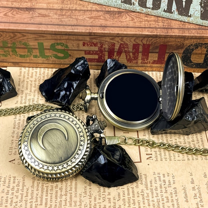 Obsidian Scrying Mirror Natural Healing Crystal Mirror with Bag – Divination, Meditation, Feng Shui & Spiritual Healing Tool, Animals Star & Moon Zodiac Designs, Gift for Crystal Lovers