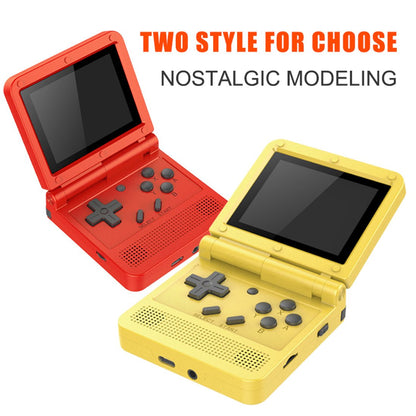 Handheld Game Console Powkiddy V90 – Foldable GBA SP Style 3.0" IPS 6000 Games