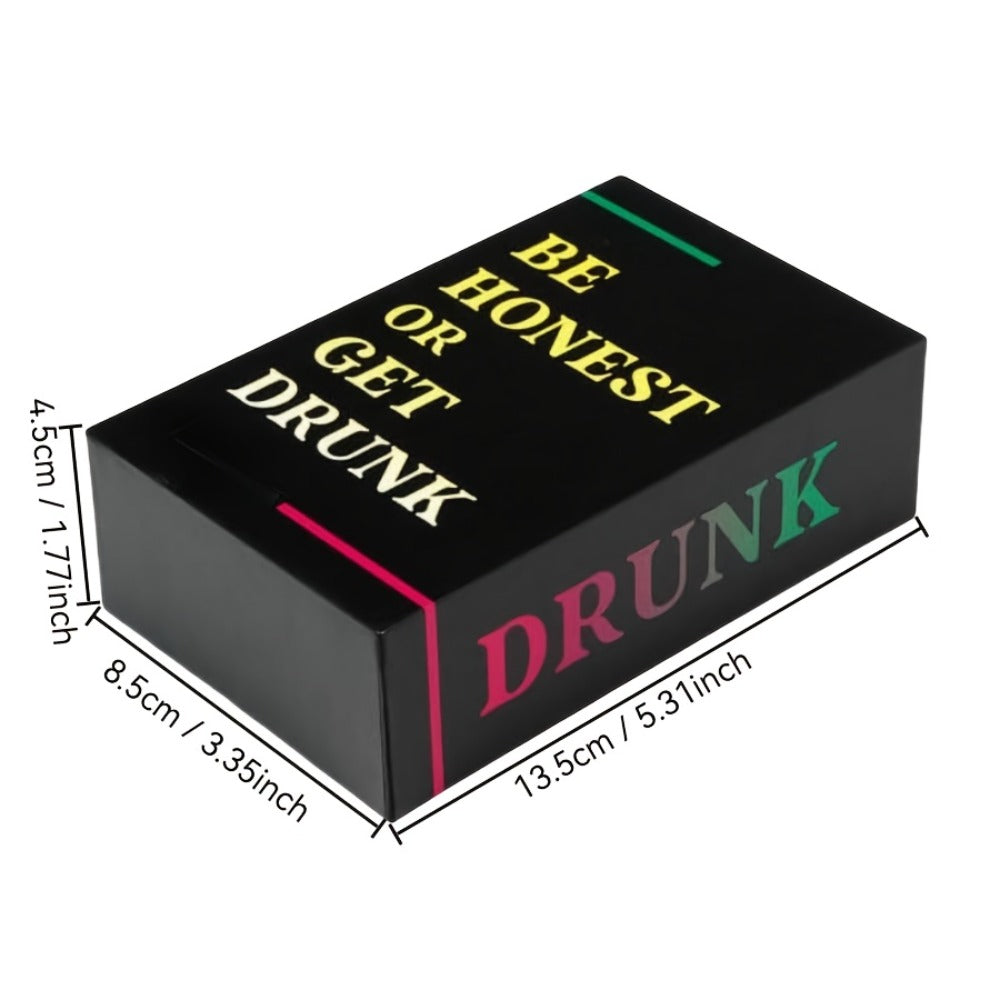 BE HONEST Card Game - Conversation Starter for Friends, Family & Couples, Meaningful Questions to Break the Ice, Deepen Connections & Spark Honest Talks at Parties, Game Nights & Gatherings