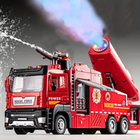 Red Fire Truck Model