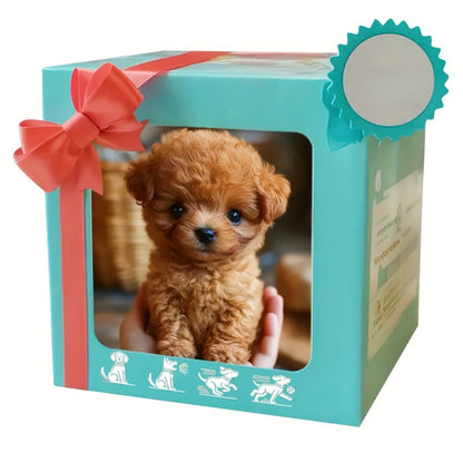 2026 Upgraded Simulation Puppy Robot, Realistic Electric Biomimetic Dog Toy, Automatic Walking, Barking, Tail Wagging, Children's Interactive Electronic Pet, Gifted with Accessory Dog Bones, Is An Excellent Birthday, Christmas, New Year's Gift