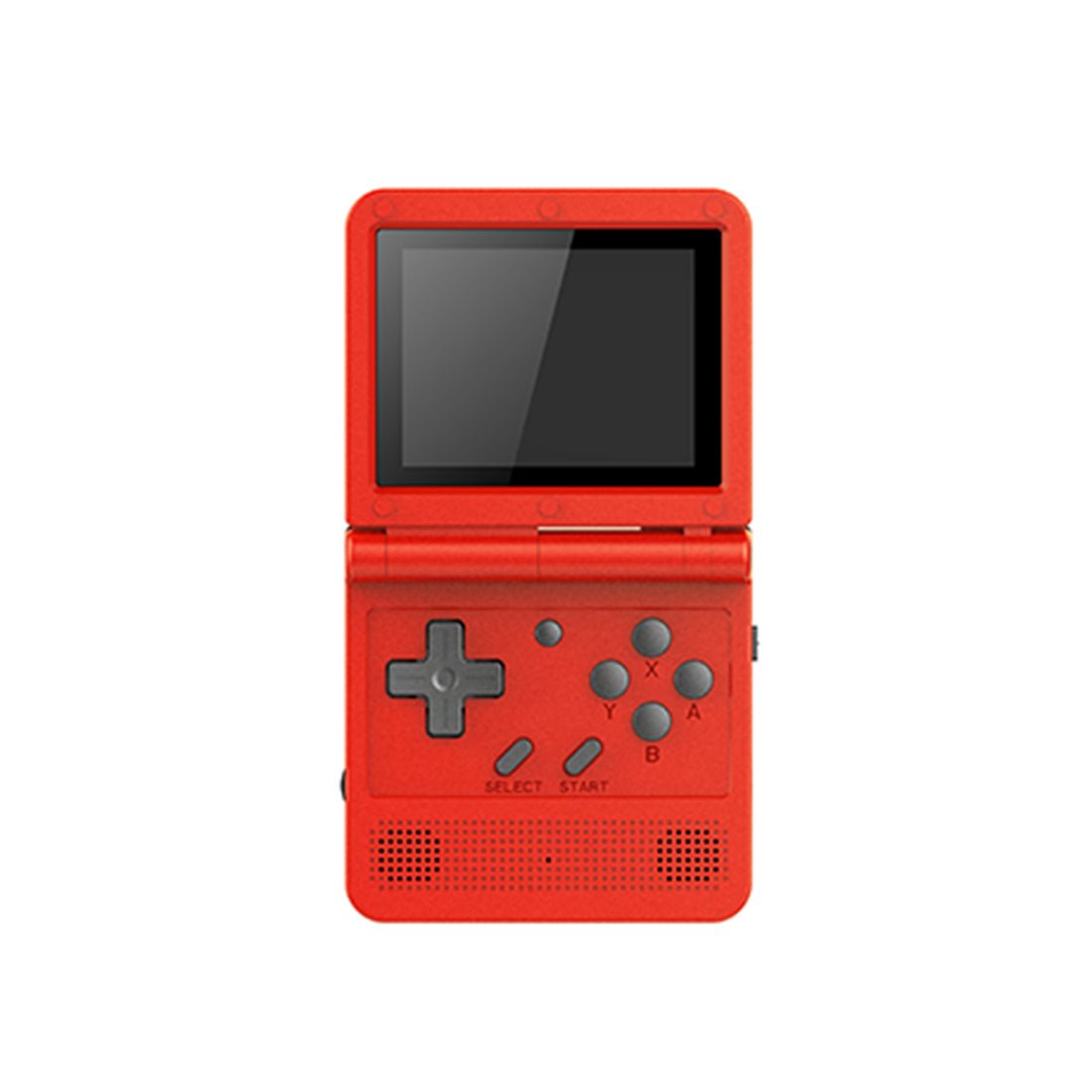 Handheld Game Console Powkiddy V90 – Foldable GBA SP Style 3.0" IPS 6000 Games