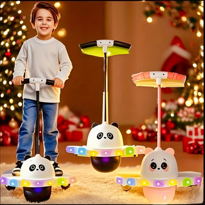 LED Light Up Bouncing Ball for Kids – Colorful Illuminated Balance Toy for Indoor & Outdoor Play | Fun Pink & Interesting Black | Best Gift for Boys and Girls