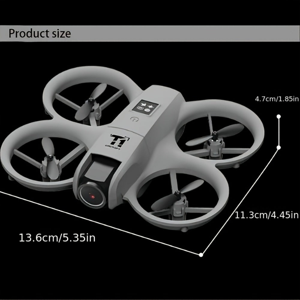 4K Remote Control Drone with Dual Batteries – Optical Flow Auto Hover, Anti-Collision, One-Key Return, WiFi FPV Camera, Long Endurance RC UAV for Kids Adults Beginners, Birthday Gift