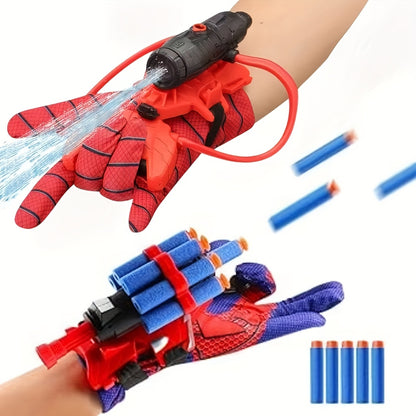 Spider Launcher Set, Spider Web Shooting Toy, Launcher Wrist Accessories, Teenager Toy, Teenager Gift, Easter Outdoor/Party Supplies Gift Pack, Children's Party Gift Pack