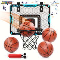 Basketball stand set + 4 balls