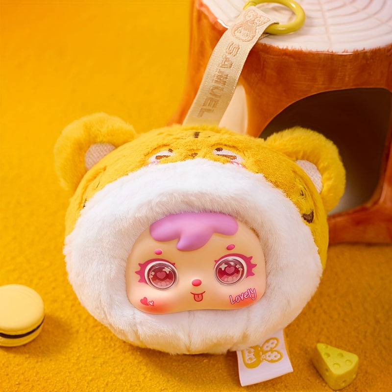 [Plush Home Decoration] Samuel Small Animal Series Dolls, Furry Dolls With Big Eyes And Animals, Plush Animals For Home Decoration, Plush Home Decoration | Cute Animal Ornaments | Charming Design Styles Randomly Selected