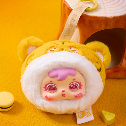 [Plush Home Decoration] Samuel Small Animal Series Dolls, Furry Dolls With Big Eyes And Animals, Plush Animals For Home Decoration, Plush Home Decoration | Cute Animal Ornaments | Charming Design Styles Randomly Selected