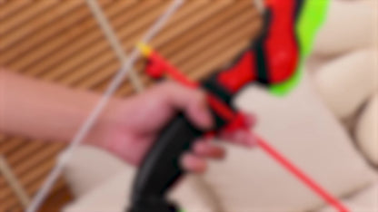 BABY HOME Bow and Arrow Archery Set with 10 Suction Cup Arrows for Ages 3+, Quivers & Standing Target, Outdoor Toys, Christmas Birthday Holiday Gift Toy