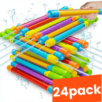 [|Summer Carnival] 4/6/10/24pcs Water Gun Set, Children's Water Guns, Suitable for Summer Pools, Beaches, and Outdoor Water Play, Perfect as a Party Gift