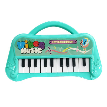 1pc, 13-Key Kids Piano Keyboard, Portable Electronic Music Toy For, Educational Birthday & Christmas Gift for Boys And Girls, Halloween Party Favors