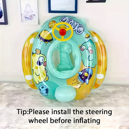 1 Pack Cartoon Inflatable Pool Floats | Fun Water Toys & Beach Floaties, Summer Vacation Accessories, Great Gift for Swimming
