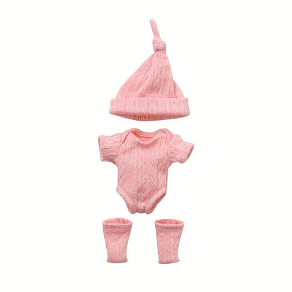 Twin Baby Doll Set 2 Pcs 7 Inch Simulated Reborn Newborn Dolls – Adorable Lifelike Mini Twin Dolls Included, Cute Holiday Birthday Gift for Kids Girls Ages 3+