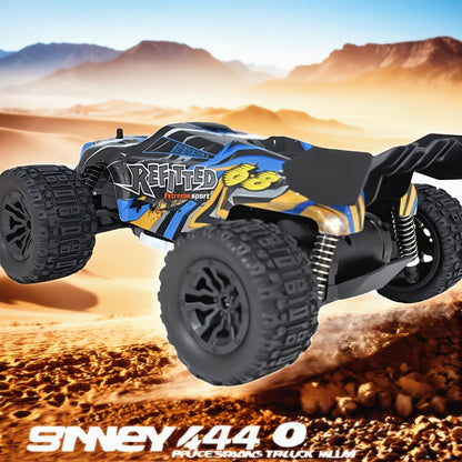 4x4 RC Monster Truck for Adults & Kids – High Speed All-Terrain Remote Control Off-Road Vehicle, 4WD Racing Truck for Boys & Racing Enthusiasts, Birthday Christmas Holiday Gift (Red)