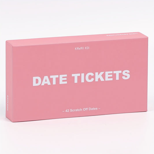 Date Night Scratch Off Cards for Couples 42pcs – Romantic Ideas Anytime Day & Night, 3 Color Tickets, Fun Couple Activity Game, Gift for Anniversary Birthday Valentine's Day Wedding
