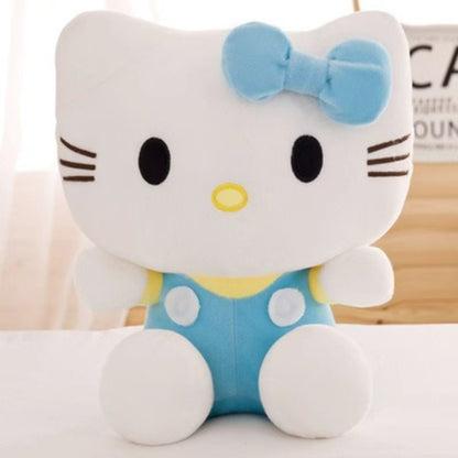 Kawaii Hello Kitty Plush Toy Set 3pcs — Sanrio Licensed Soft Stuffed Animals, Cute Gift Bundle for Girls Teens, Birthday Holiday Party Decoration, Hello Kitty Collector Gift